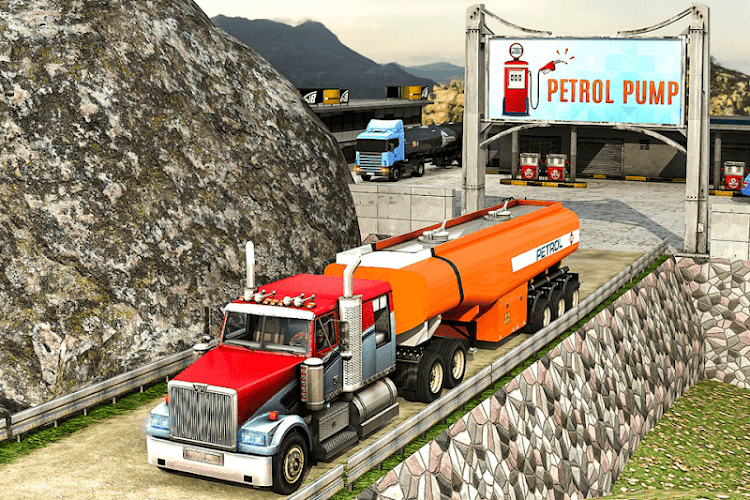 #7. Euro Cargo Transporter Truck (Android) By: Extreme Games Production