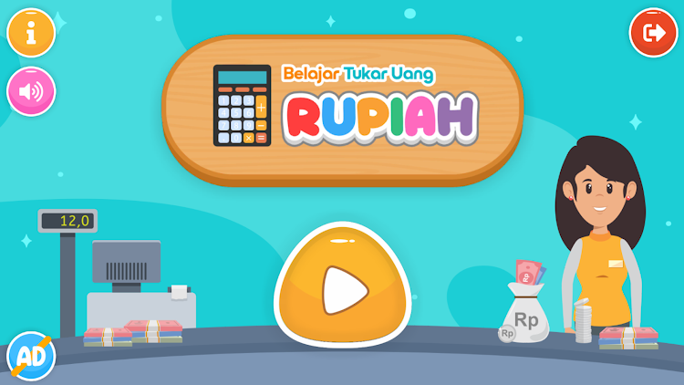 #7. Belajar Tukar Uang Rupiah (Android) By: Qreatif