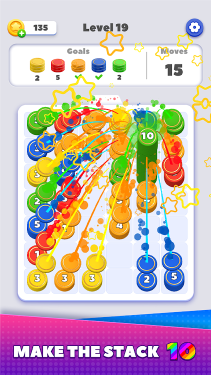 #3. Stack Coins (Android) By: Higgs Studio