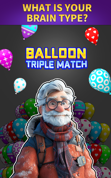 #9. Balloon Triple Match: Match 3D (Android) By: Higgs Studio