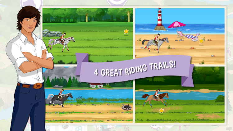 #4. HORSE CLUB Horse Adventures (Android) By: Blue Ocean Entertainment AG