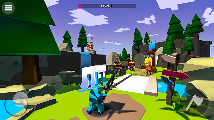 #3. AXES.io (Android) By: CASUAL AZUR GAMES