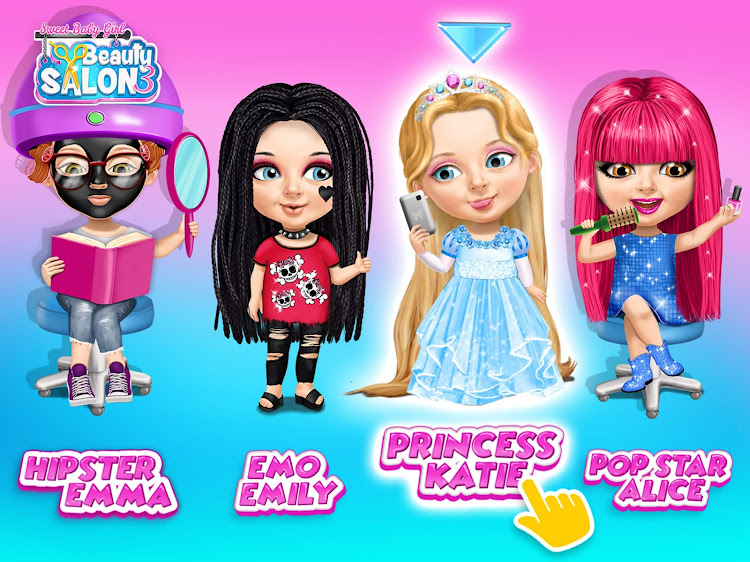 #10. Sweet Baby Girl Beauty Salon 3 (Android) By: TutoTOONS