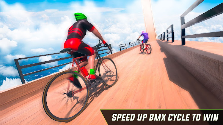 #4. BMX Cycle Stunt Game 3D (Android) By: Mustard Games Studios