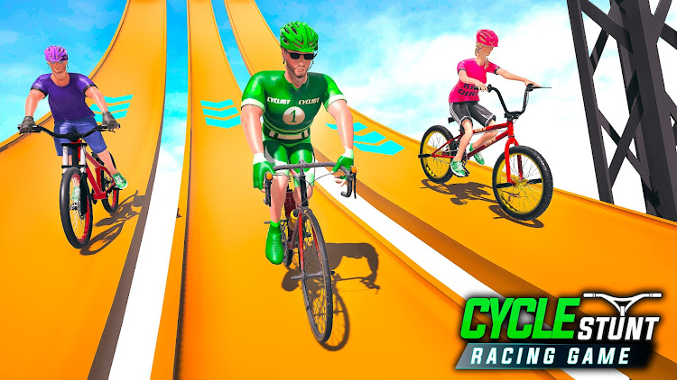 #7. BMX Cycle Stunt Game 3D (Android) By: Mustard Games Studios