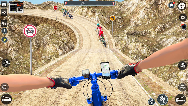 #9. BMX Cycle Stunt Game 3D (Android) By: Mustard Games Studios