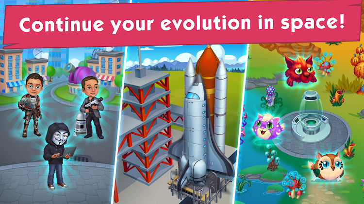 #3. Game of Evolution: Idle Clicke (Android) By: DeusCraft