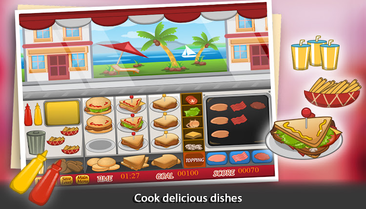 #2. Food Cooking Restaurant Games (Android) By: ASTIBINE