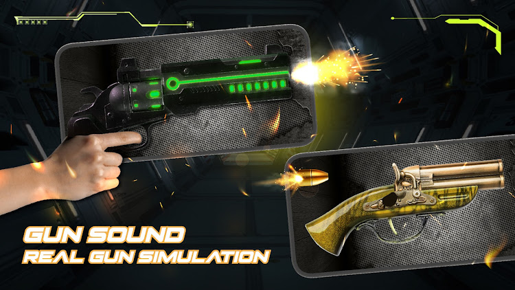 #9. Gun Sound: Real Gun Simulator (Android) By: Apero Game Publishing