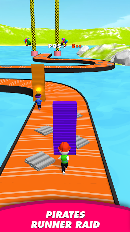 #8. Lumber Bridge Stack Race (Android) By: Royal Guards