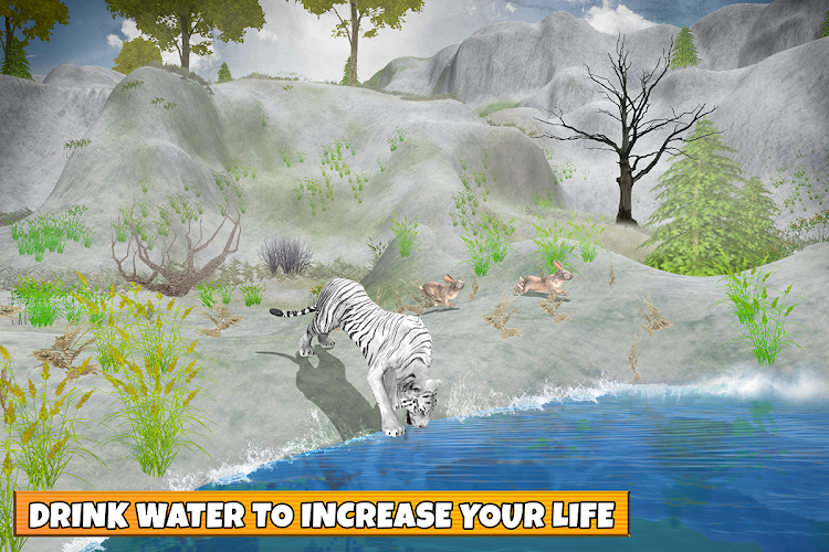 #5. Snow Tiger Game Family Survive (Android) By: i7 Games