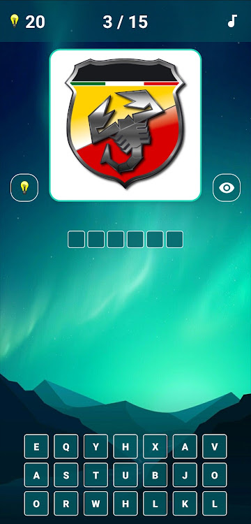 #4. Car Logo Quiz 3 (Android) By: Gryffindor apps