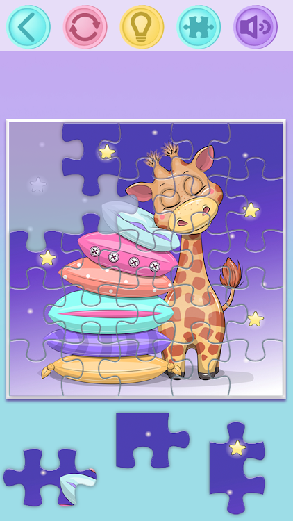 #5. Jigsaw Puzzles for Kids (Android) By: Girls Photo Editor