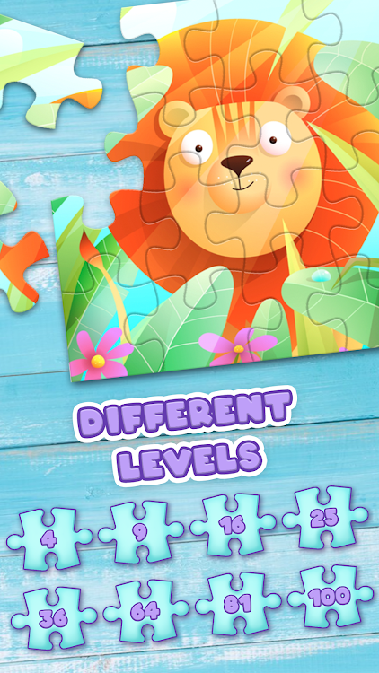 #7. Jigsaw Puzzles for Kids (Android) By: Girls Photo Editor