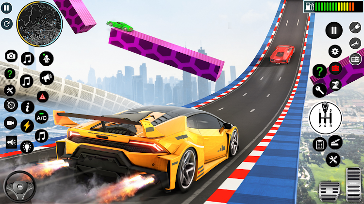 #3. Crazy Car Stunt: Car Games 3D (Android) By: Fun Drive Games