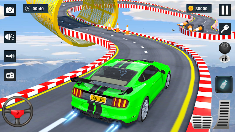 #7. Crazy Car Stunt: Car Games 3D (Android) By: Fun Drive Games