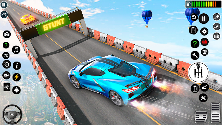 #8. Crazy Car Stunt: Car Games 3D (Android) By: Fun Drive Games