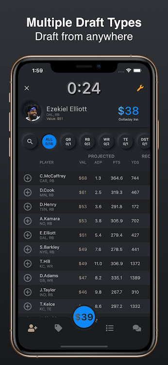 #6. League Tycoon Fantasy Football (Android) By: Figment Labs