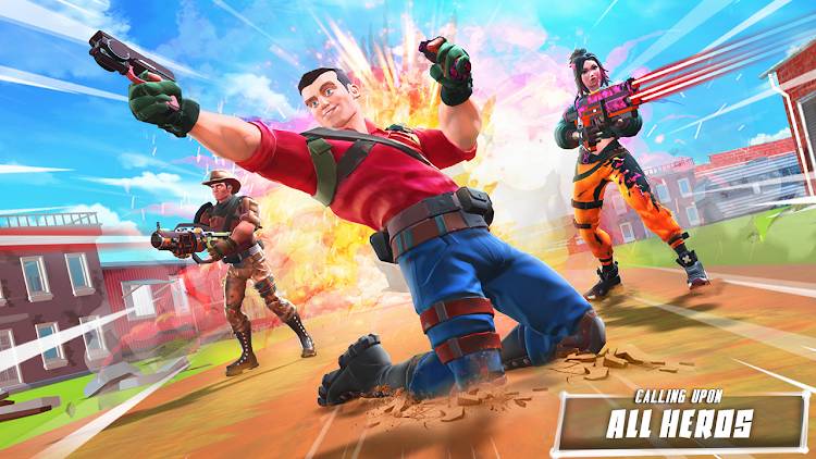 #4. Respawn Battleground-Gun Games (Android) By: Sharp Axe Studios