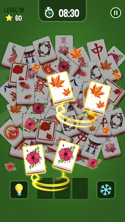 #5. Mahjong 3D Matching Puzzle (Android) By: LIHUHU PTE. LTD.