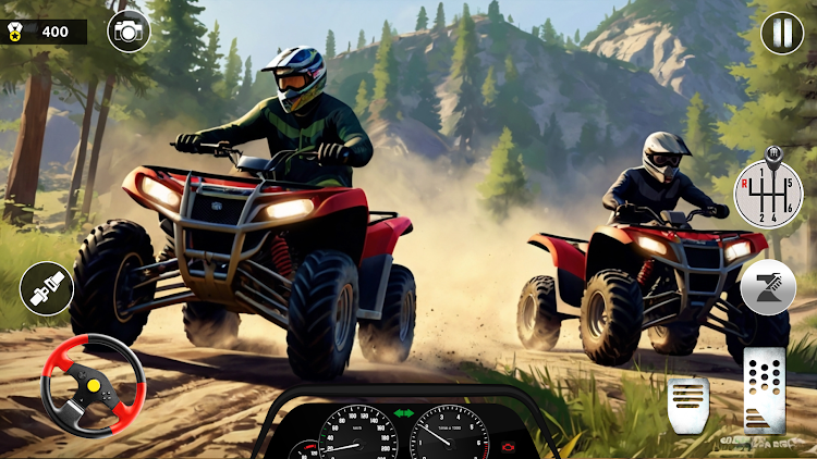 #3. ATV Quad Bike 3d:Offroad Mania (Android) By: Gameboost Studio Inc.