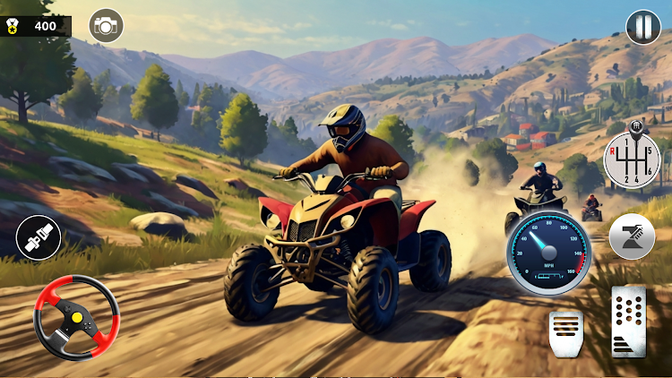 #4. ATV Quad Bike 3d:Offroad Mania (Android) By: Gameboost Studio Inc.