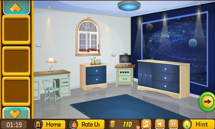 #7. 101 Room Escape Game - Mystery (Android) By: HFG Entertainments