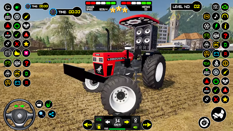 #7. US Tractor Driving Simulator (Android) By: Twins Inc.