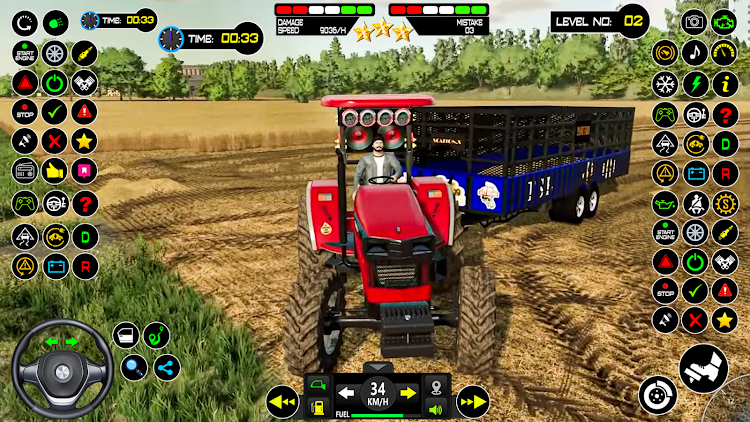 #8. US Tractor Driving Simulator (Android) By: Twins Inc.