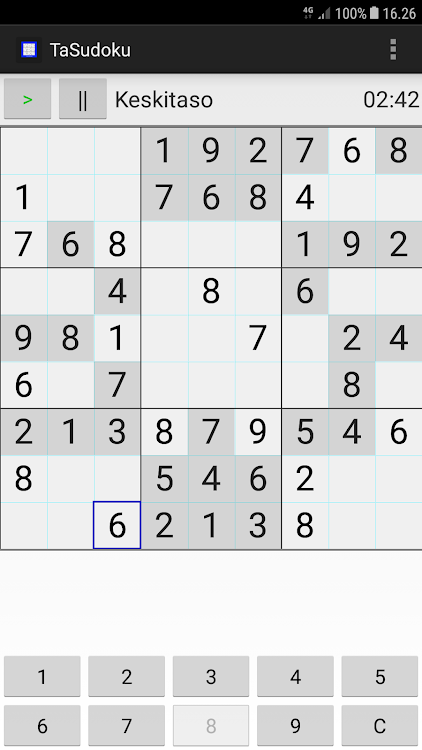 #2. TaSudoku (Android) By: t_ahman