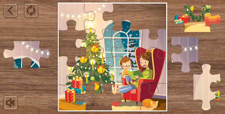 #5. Christmas puzzles (Android) By: Girls Photo Editor