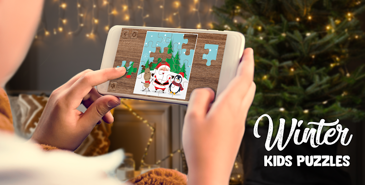 #7. Christmas puzzles (Android) By: Girls Photo Editor