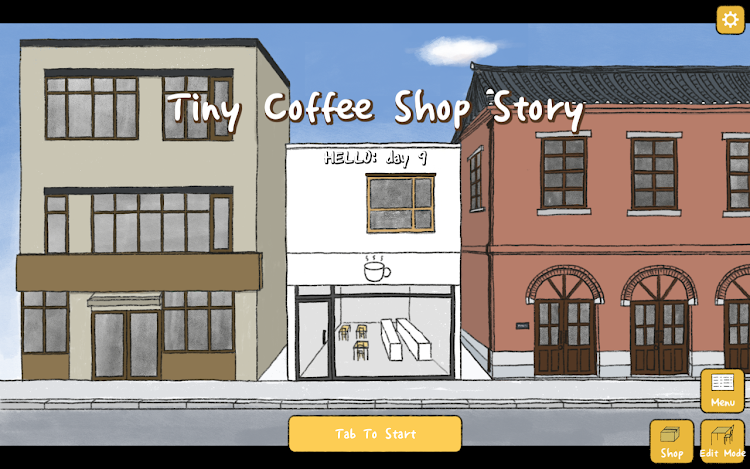 #5. Tiny Coffee Shop Story (Android) By: Mincho Games