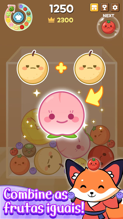 #2. Foxy Fruit : No Wifi Game (Android) By: LuckyFlow