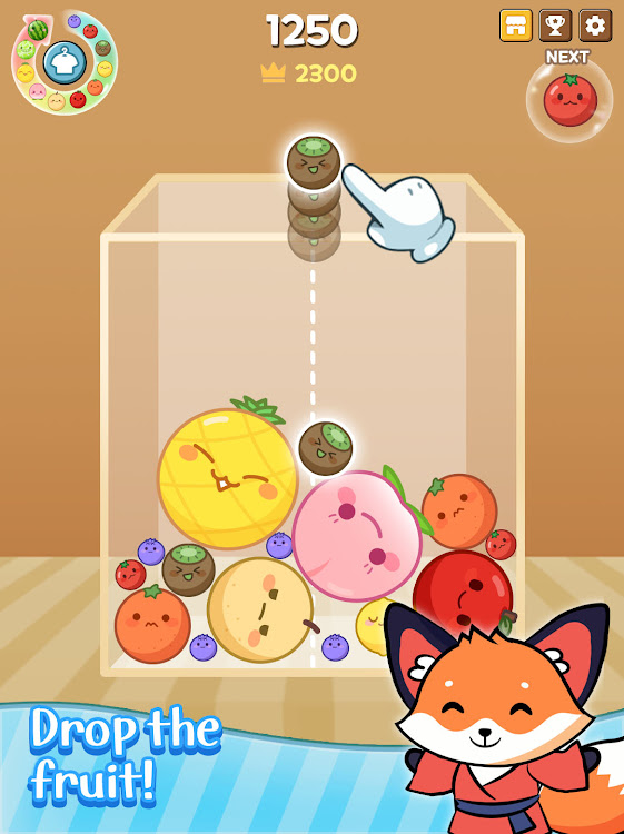 #6. Foxy Fruit : No Wifi Game (Android) By: LuckyFlow