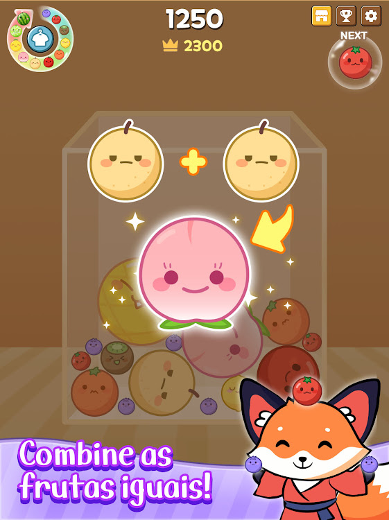 #7. Foxy Fruit : No Wifi Game (Android) By: LuckyFlow