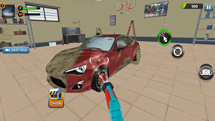 #3. Power Gun - Washing Simulator (Android) By: InfinityGames Studio