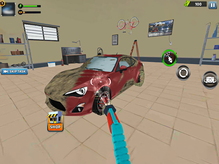 #6. Power Gun - Washing Simulator (Android) By: InfinityGames Studio