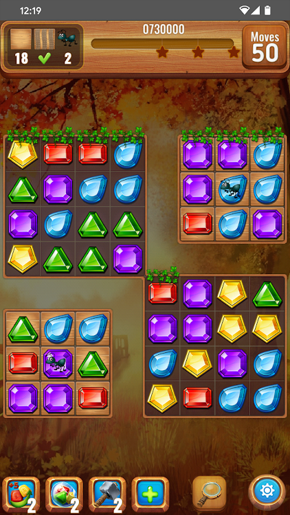 #5. Gems or jewels ? (Android) By: Time for awesome game