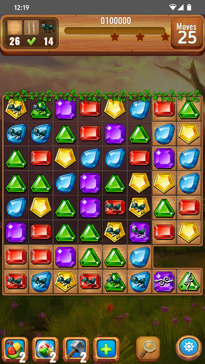 #8. Gems or jewels ? (Android) By: Time for awesome game