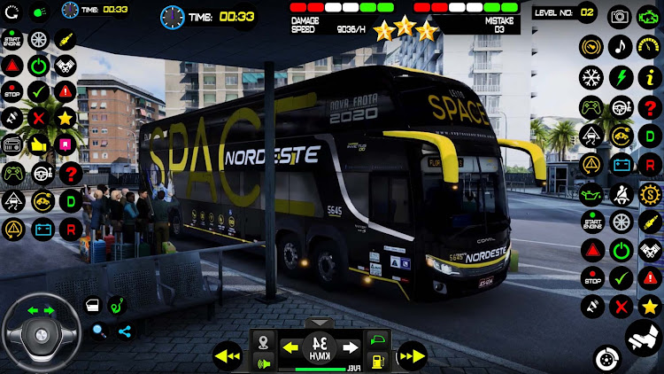 #3. Bus Simulator Game Bus Driving (Android) By: Gaming Beast