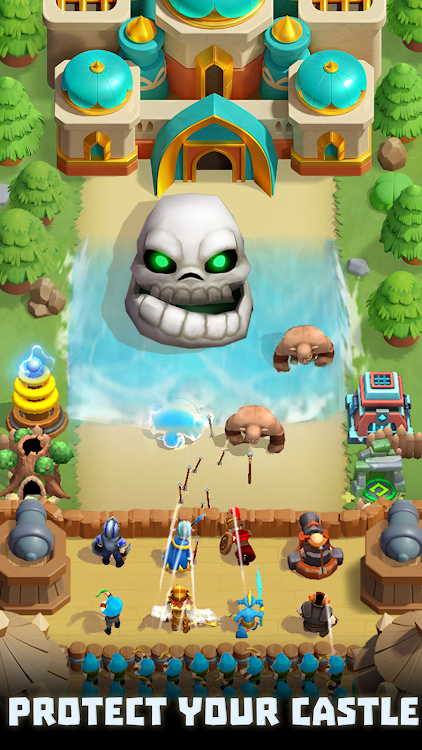 #2. Wild Castle: Tower Defense TD (Android) By: Funovus