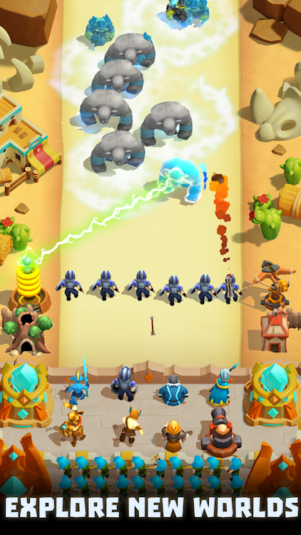 #8. Wild Castle: Tower Defense TD (Android) By: Funovus