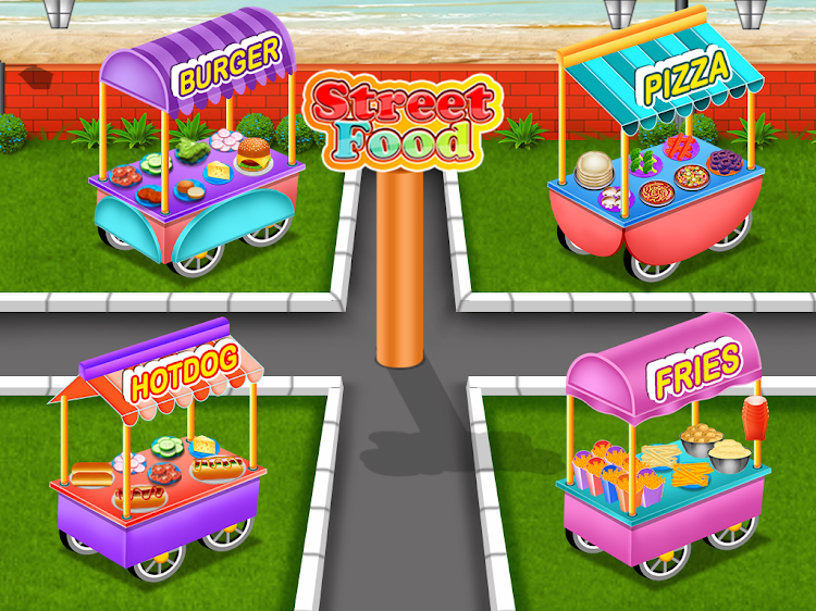 #2. Street Food Cooking - Pizza (Android) By: ENVR Games Studio