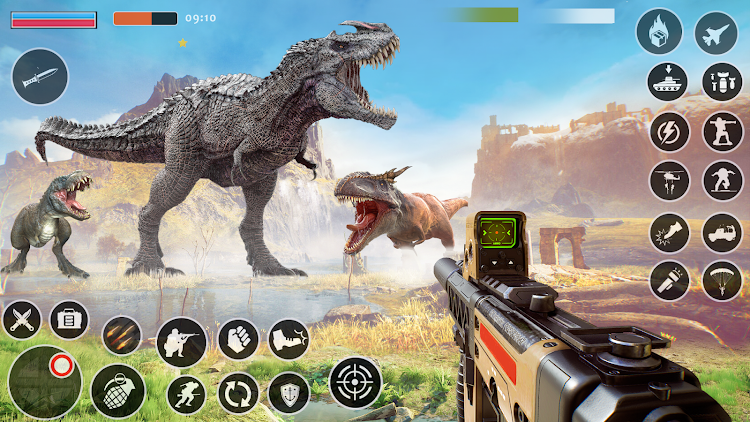 #3. Wild Dino Hunting: Zoo Hunter (Android) By: Game Finale