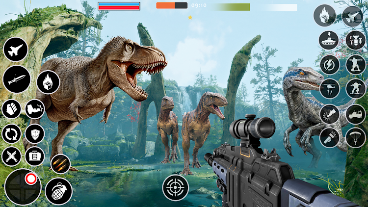 #4. Wild Dino Hunting: Zoo Hunter (Android) By: Game Finale