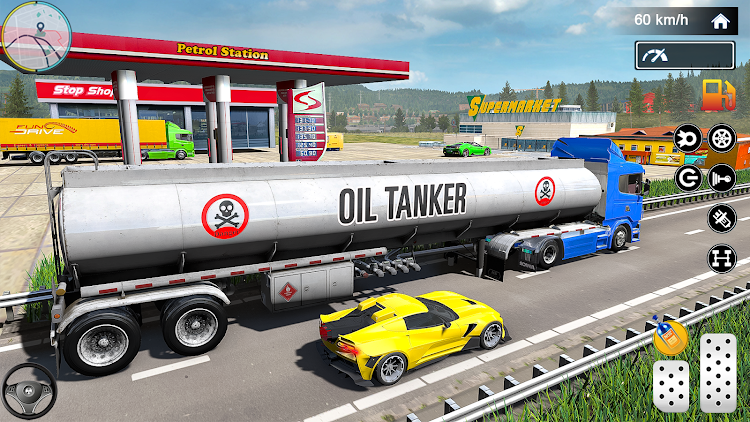 #5. Offroad Oil Tanker 3D Game (Android) By: Fun Drive Games