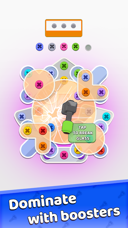 #4. Screw Out: Jam Puzzle (Android) By: Zego Studio