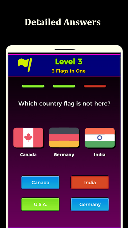 #2. World Flags Quiz Game (Android) By: Gusta Gaming