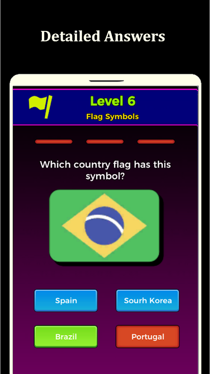 #4. World Flags Quiz Game (Android) By: Gusta Gaming